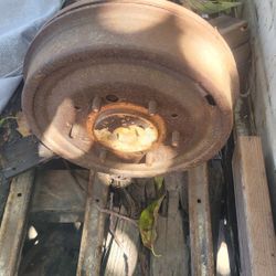 1963-67 Chevy Truck Complete Atick 6 Bolts Differetial With Drums  And Breaks Ready To Install