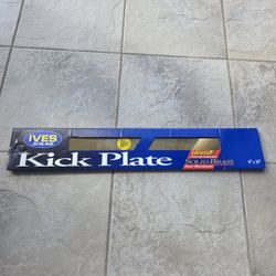 BRASS Kick Plates, Set Of 4,  By SCHLAGE 6"x30" 