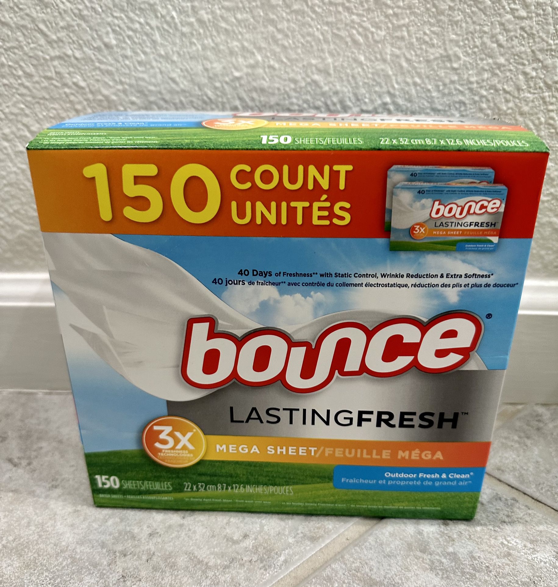 Bounce Dryer Sheets 