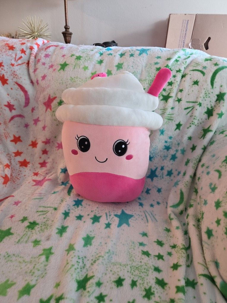 Pink Milkshake Plushie