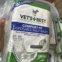 Small Size Male Dog, Wraps 