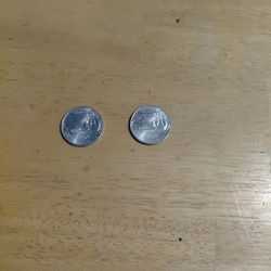 (2) EDITH KANAKA Ole Coins