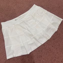 New 10 m l skirt Medium Large White Short Mini Skirt 