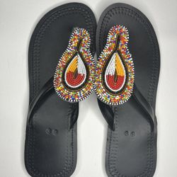 Summer Leather Sandals
