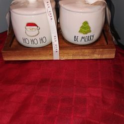 Rae Dunn Christmas Crocks