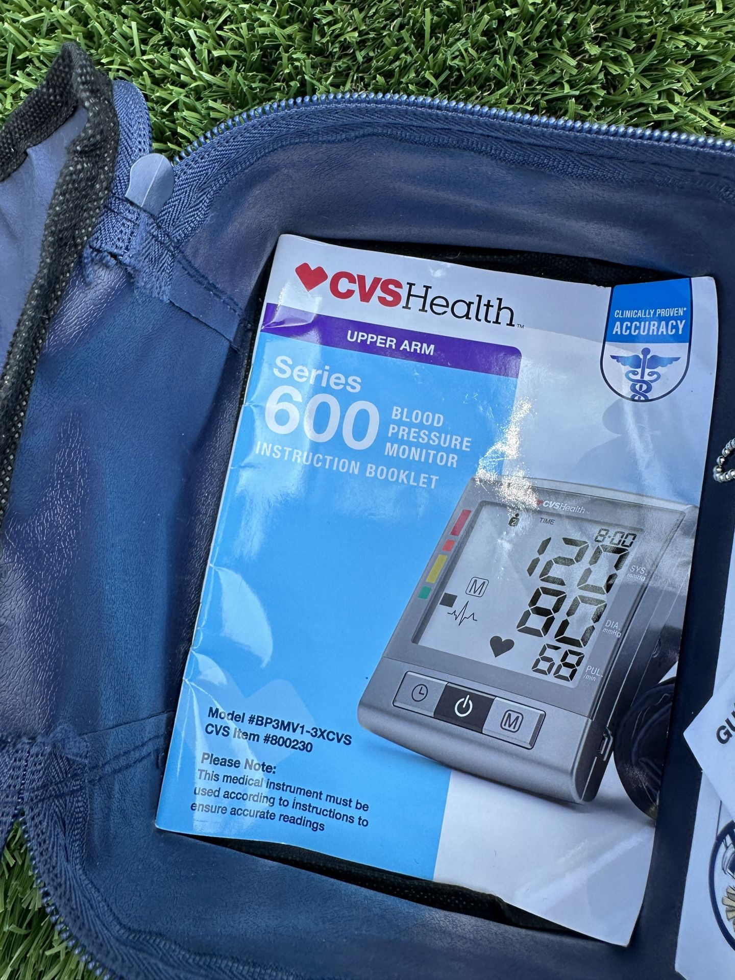 CVS Health Series 600 Upper Arm Blood Pressure Monitor