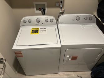 Whirlpool Washer & Dryer Set