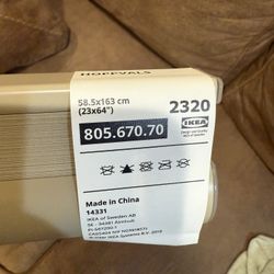 HOPPVALS Cellular blind, beige, 23x64 "