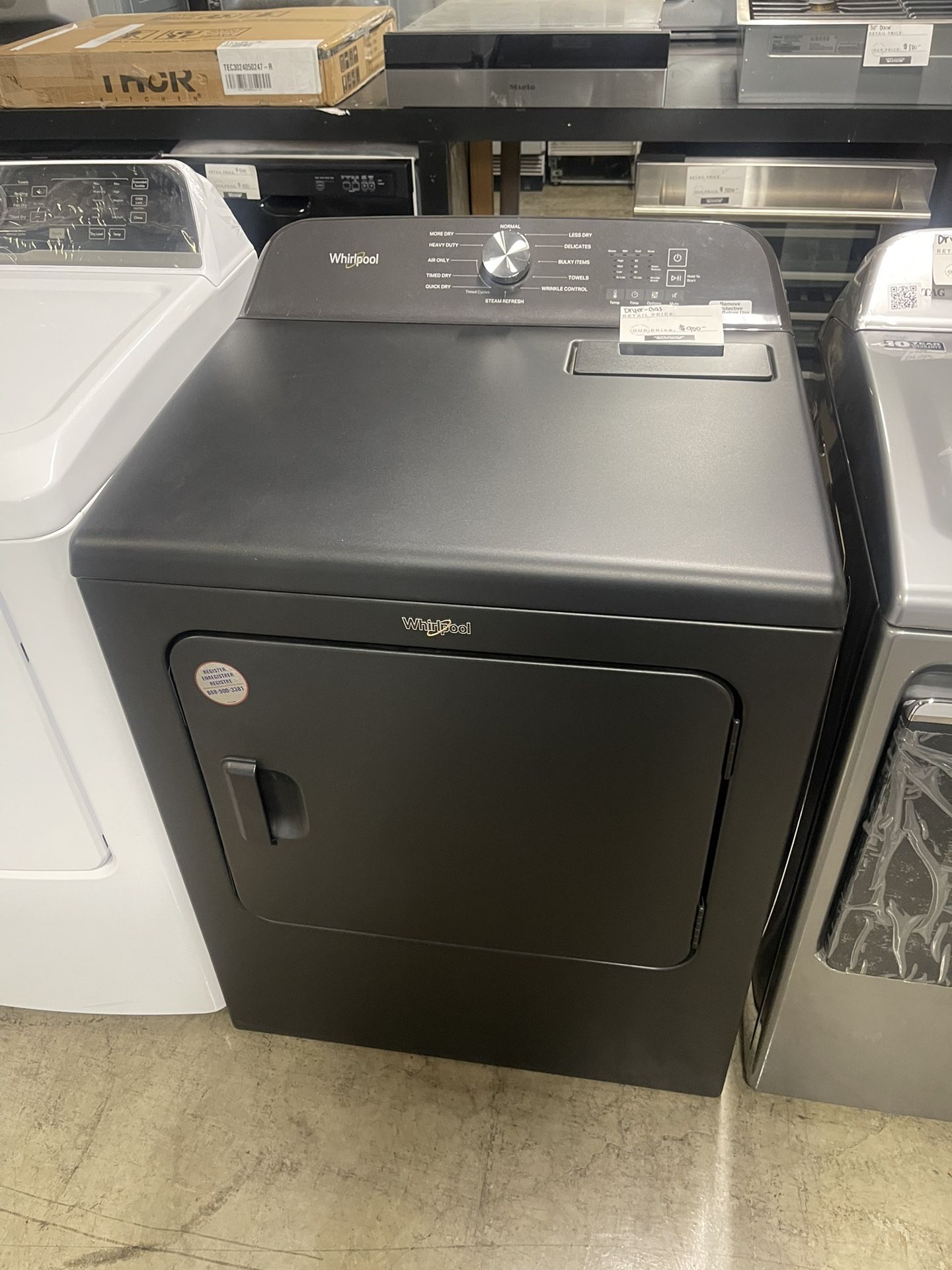 WHIRLPOOL GAS DRYER