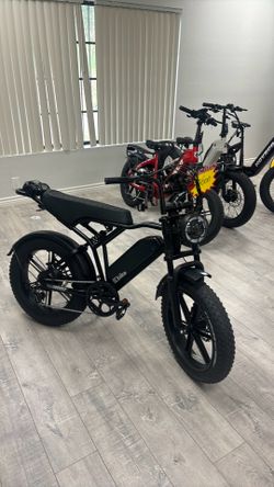 Moped style on sale demo bike