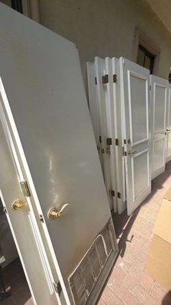 Doors with Brass Hardware 100 each including everything