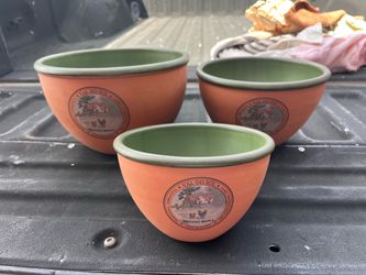 Val Do Sol Terracotta Mixing Bowls Set of 3