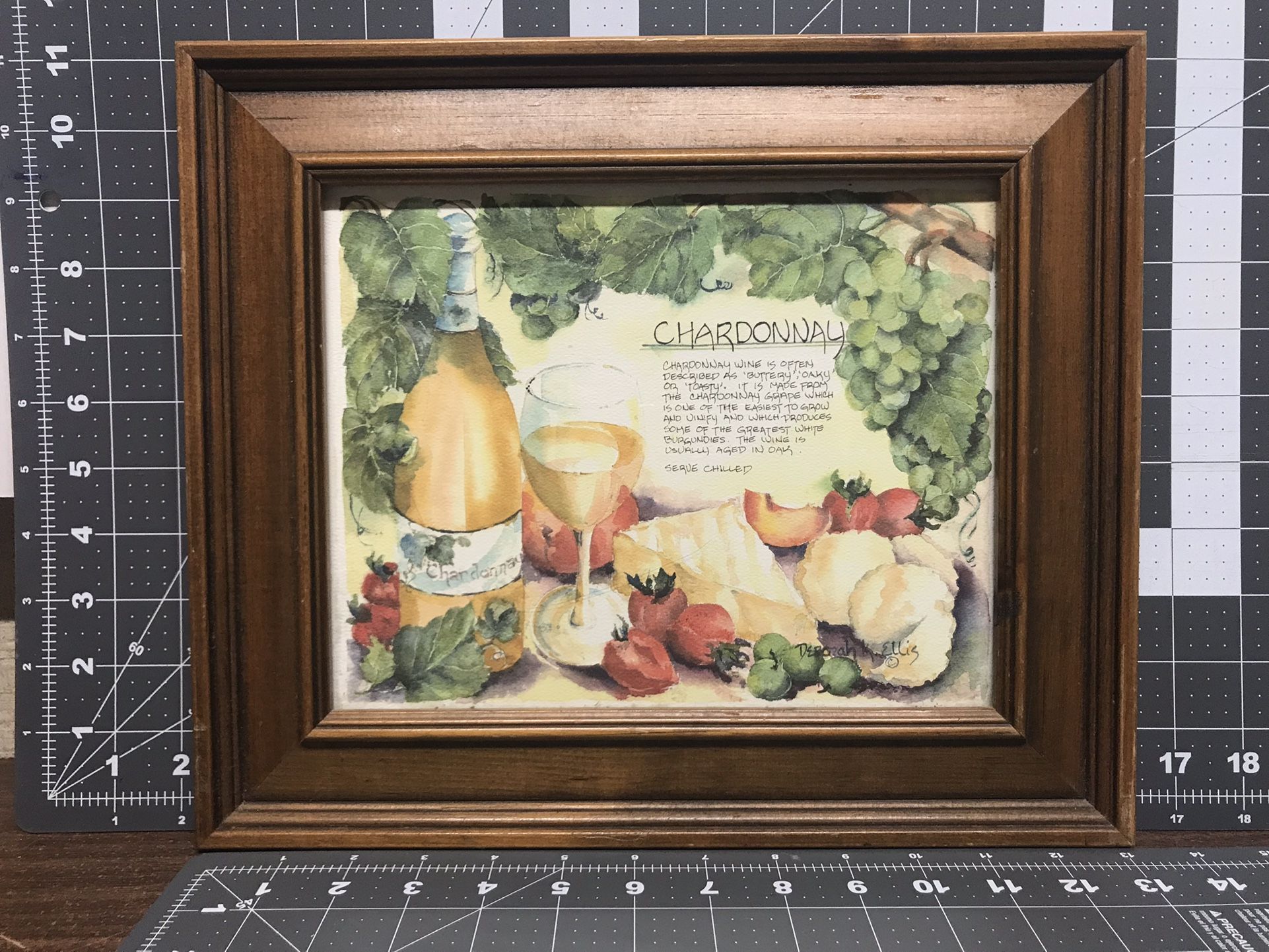 Wine Art 3 Framed 