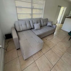 New Sectional Queen Sofa Bed With Big Storage. $53 DOWN 