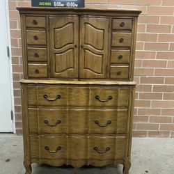 Davis Cabinet Company Tallboy Dresser