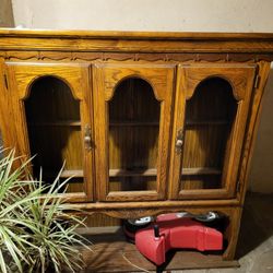 FREE Wood China Cabinet 