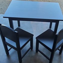 Ikea Kids' Table And 2 Chairs