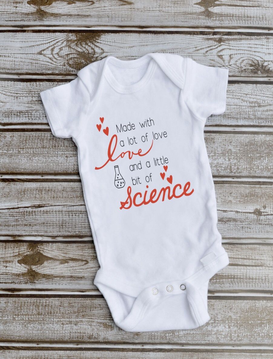 IVF custom onesie