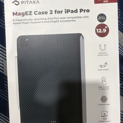 PITAKA Aramid Fiber iPad Pro 12.9 Case - Magnetic Wireless Charging 5th/ 6th GEN