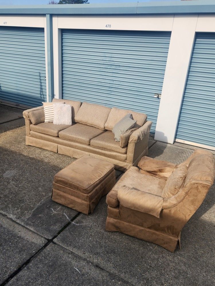 Brown Couch Set π FREE DELIVERY