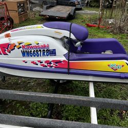 1994 Kawasaki Sx750 Stand Up + Trailer