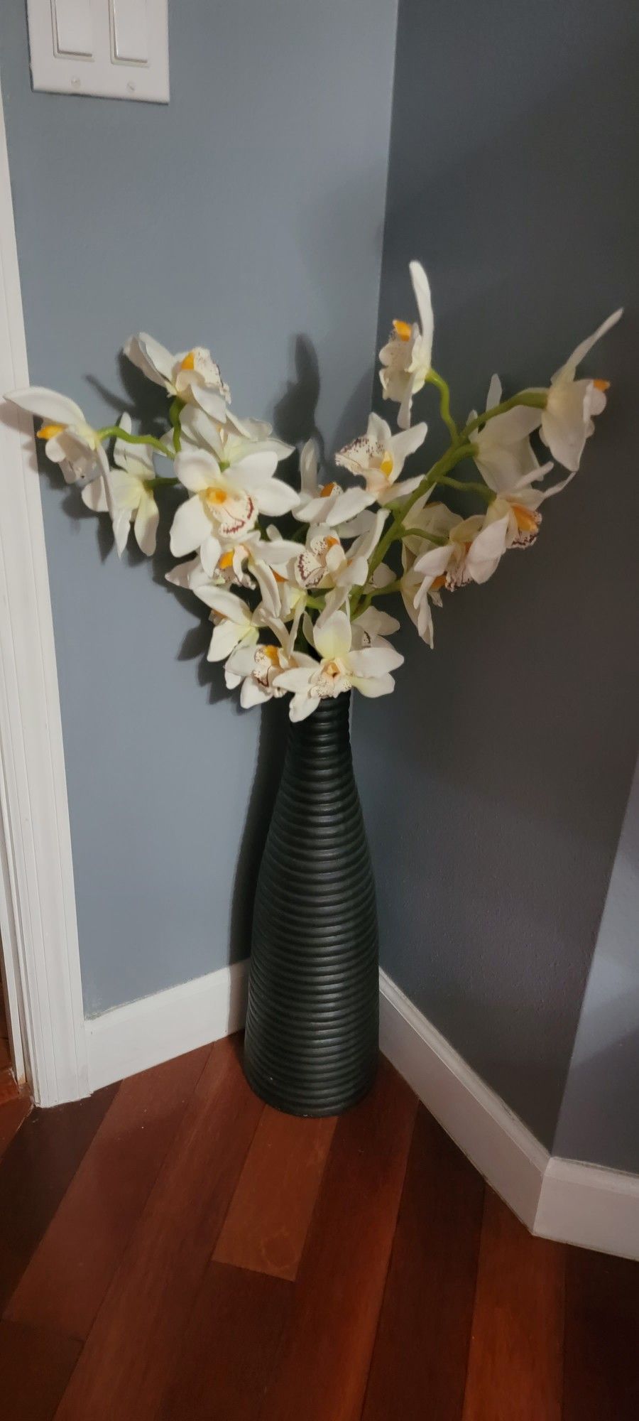 Ikea Vase With Artificial Flowers $10!!!
