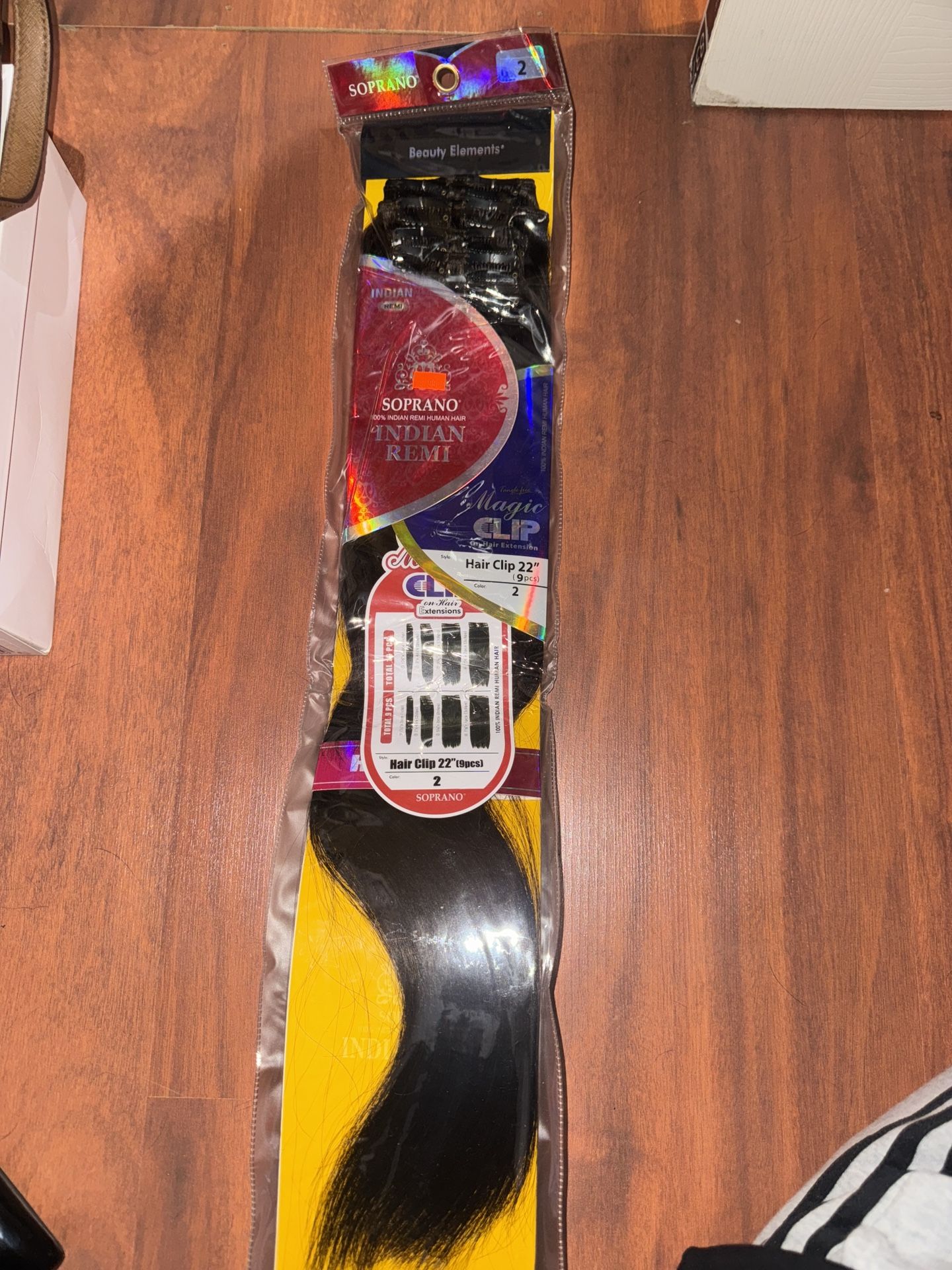 Soprano Magic Clip-In Extensions – 100% Indian Remi Human Hair, Straight