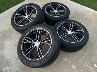 Rims 20 LUXURY 5x5 - 5x127 gloss black rinea wheels 5 lugs