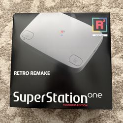 Retro remake grey superstation one mister fpga