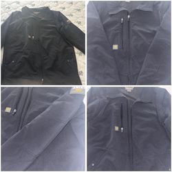 New Woman’s Ariat Jacket 2 in 1 Vest Jacket Black Softshell Size Medium 