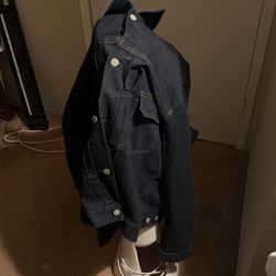 blue color large size jacket.UniQlo brand.asking $50 .Brand new