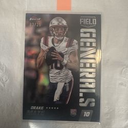 2024 Topps Finest Drake Maye Rookie /25