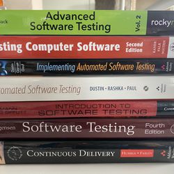 Software Testing/Code Books