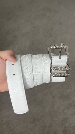 Chrome Hearts Belt w/ White Patches