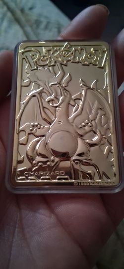 1999 gold plated Charizard