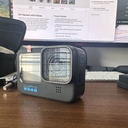 GoPro Hero 10 Black With Max Lens Mod And Case