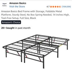 New FULL Size Folding Bed Frame