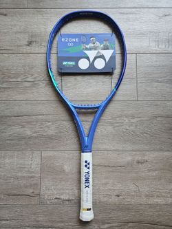 2025 YONEX EZONE 100 Tennis Racquet 4 3/8 Grip 300G Blue 16x19