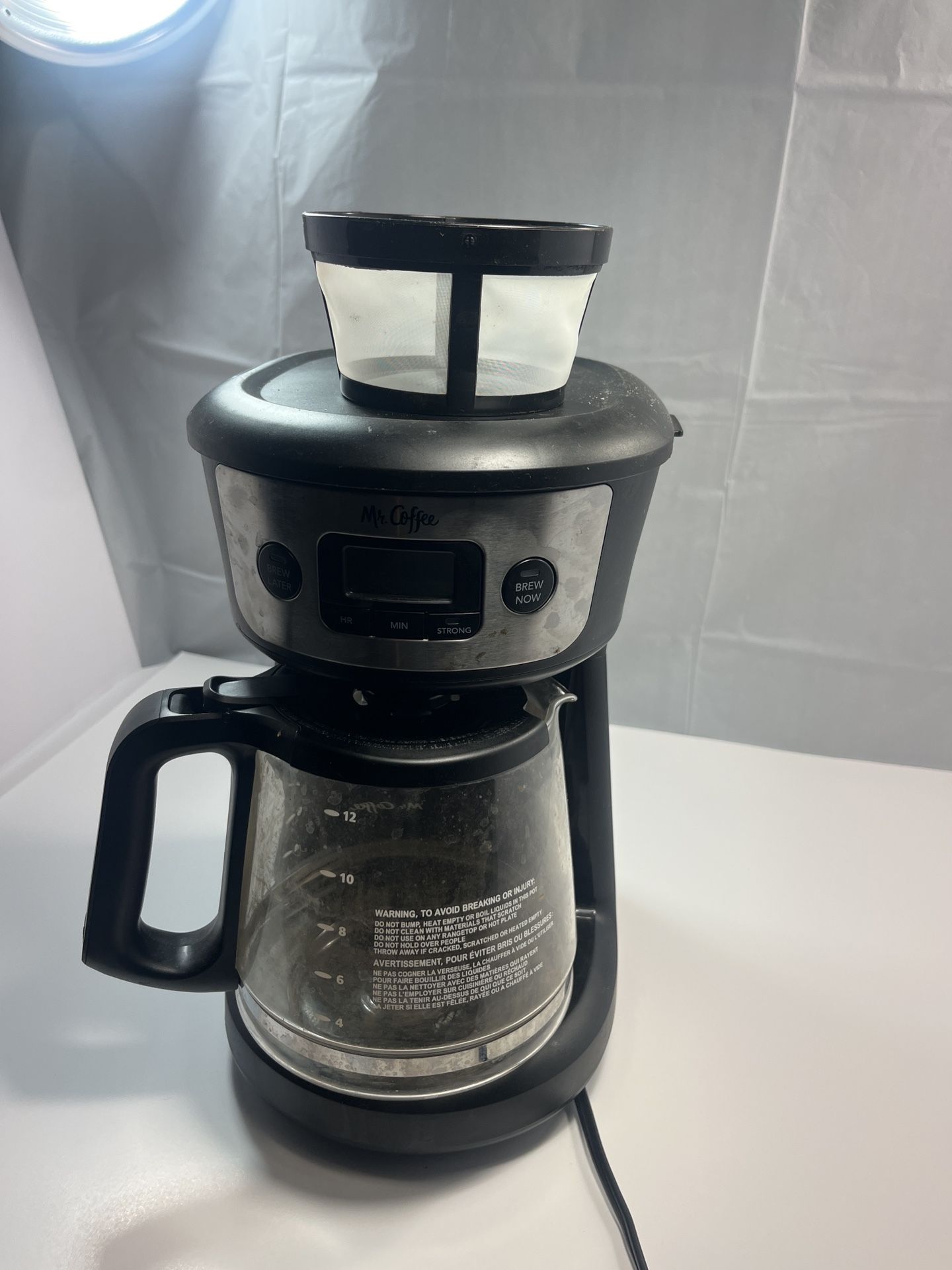 Mr. Coffee 12-Cup Programmable Coffee Maker – Works Great