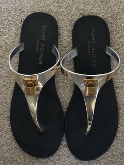 Kurt Geiger London Jelly flip flops