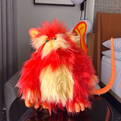 Disney Captain EO Fuzzball Fuzz Ball Interactive Plush D23 Ultimate Fan Event