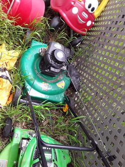 Non working lawn mower