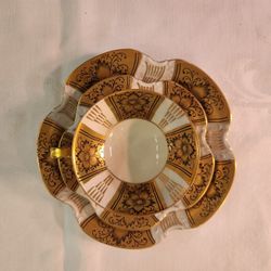 Vintage Johann Seltmann Vohenstrauss 3pc Porcelain Set 