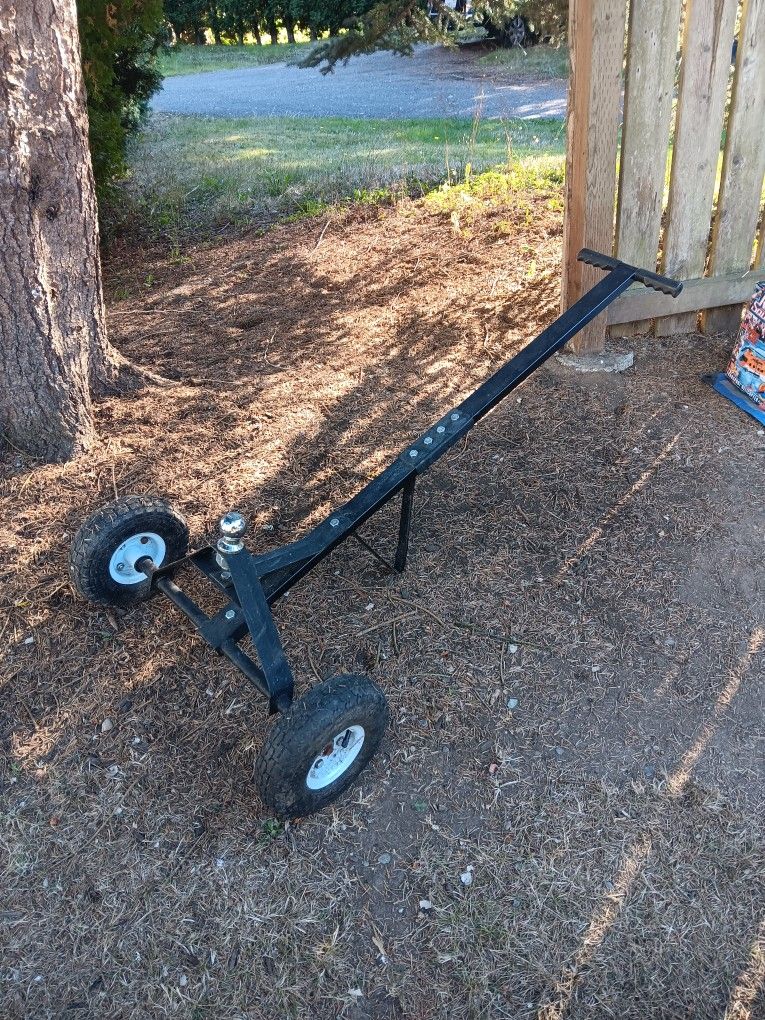trailer dolly with 1-7/8 in ball on wheels and handle works great used 1 time