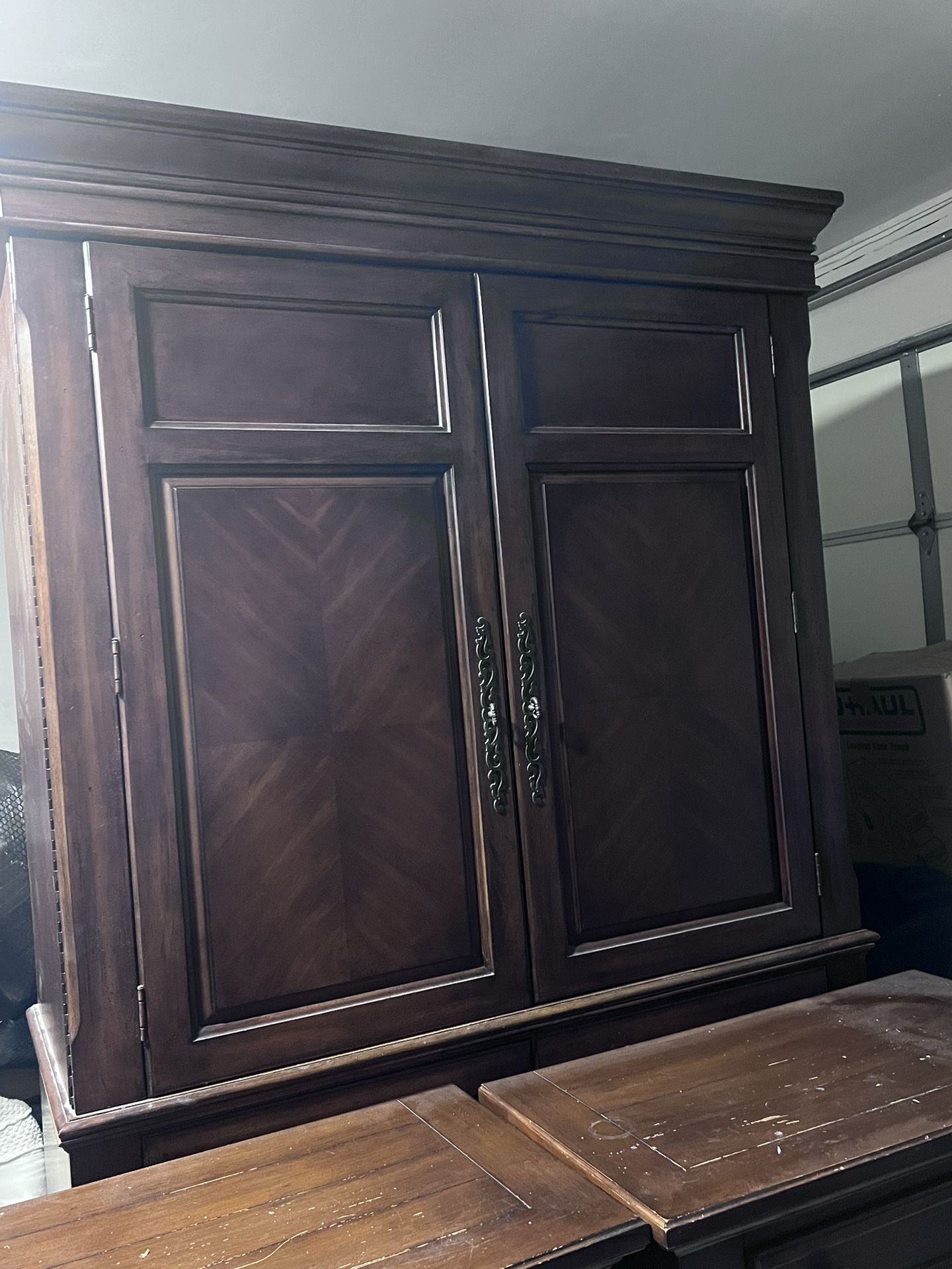 Vintage Tv Stand with Nightstands
