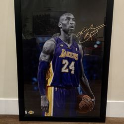 Collectible Kobe Bryant Los Angeles Lakers framed Photo