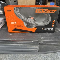 Hertz Sv-200  - 500 Watt Mid Range Speakers 