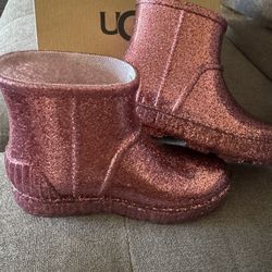 Pink UGG rain Boots 