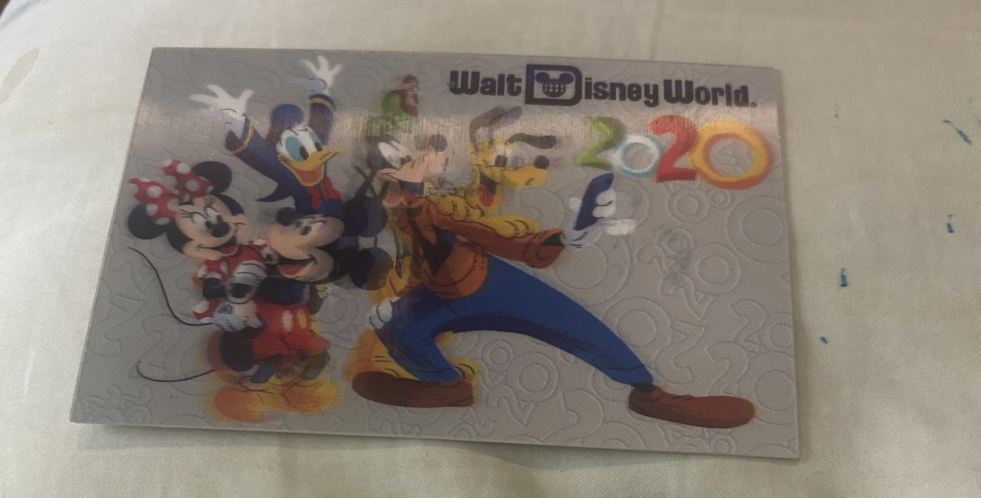 Rare 2020 Disney Postcard 