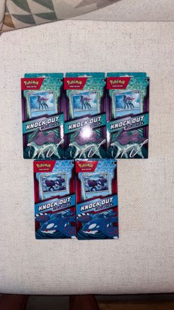 Knock Out Collection [Kyogre] & [Suicune]